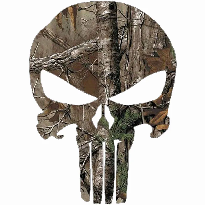

DAWASARU Real Tree Extra Camo Fun Car Sticker Motorcycle Decorative Decal Car Accessories Decal Vinyl Waterproof Custom 10X13CM