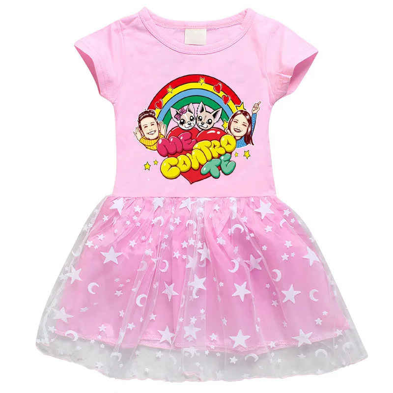 2021 me contro te Cartoon Christmas Dress Stars moon Girl Princess Costume  As a Casual Toddler Girl Dresses abiti di compleanno - AliExpress Mother \u0026  Kids