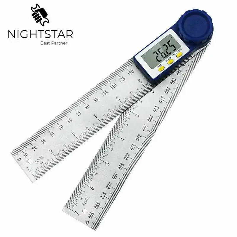 

200mm Digital Goniometer Angle Ruler Protractor Electronic Digital Protractor Goniometer Angle Finder Miter Gauge 8inch