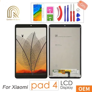 

8.0" Original For Xiaomi Mi Pad 4 Mipad 4 LCD Display + Touch Screen Digitizer Glass Panel Full Assembly Replacement with Gifts
