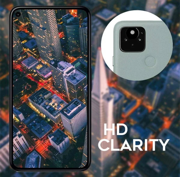 Proteggi Schermo A Copertura Totale Per Google Pixel 4A Vetro Temperato Per Google Pixel 4A Vetro Protettivo Per Obiettivo Fotocamera
