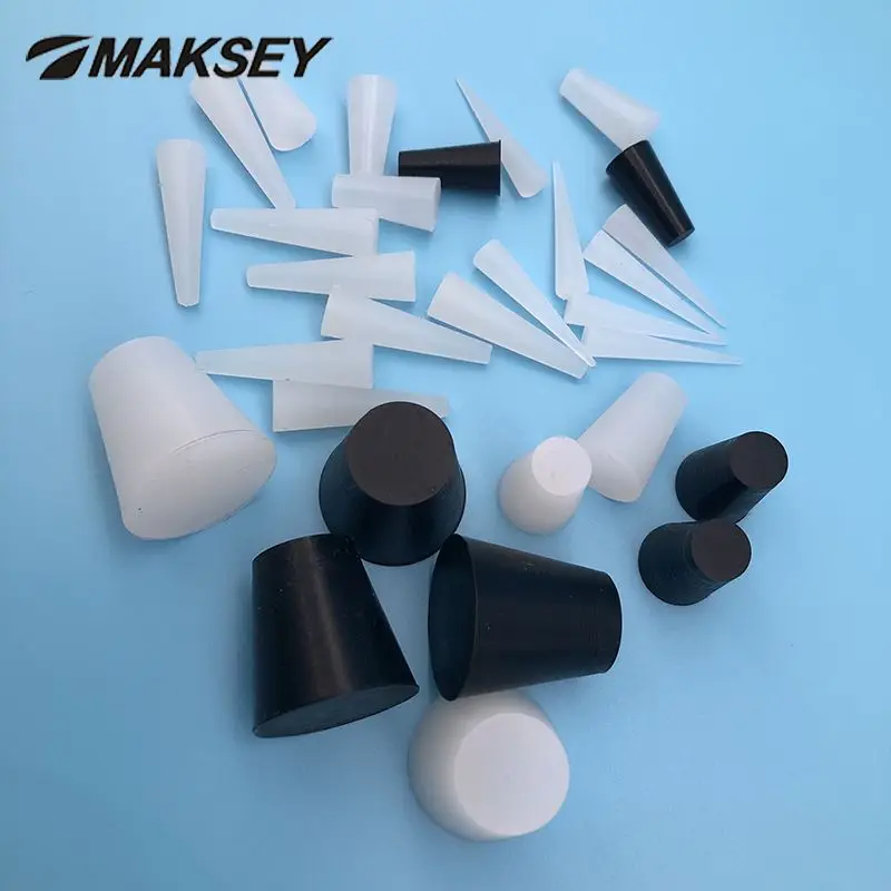 100 x M20 19mm 20mm Silicone rubber cone plug masking powder coating 