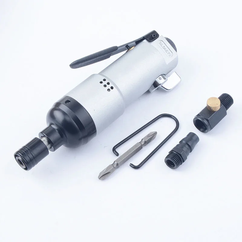 

Pneumatic Tool My-305 Pneumatic Screwdriver 1/4 Nut Impact Tool Strong Industrial Grade 5h Wind Batch High Torque Pneumatic Tool