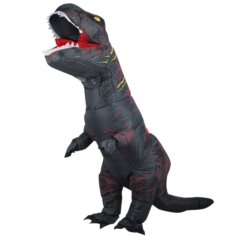 

Tyrannosaurus Dinosaur Inflatable Performance Costume Adult Child Dinosaurs Cosplay Dress Halloween Dragon Show Costumes Props