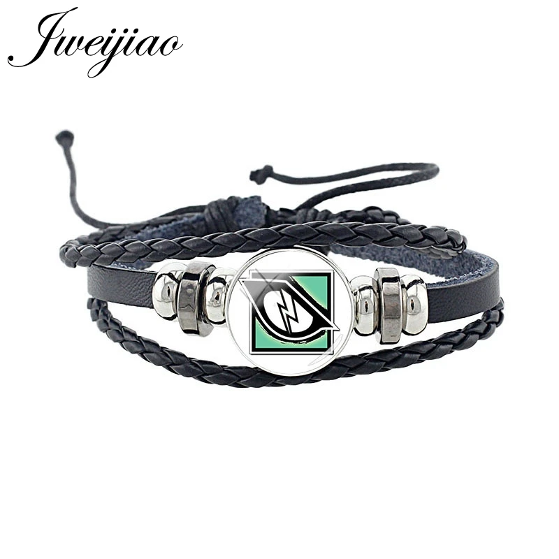 GR41 JWEIJIAO браслеты из искусственной кожи с изображением персонажей из мультфильмов, стрельбы из игры Rainbow Six Siege, черные ювелирные изделия, лучший подарок для друзей на день рождения, GR39 - Окраска металла: GR41