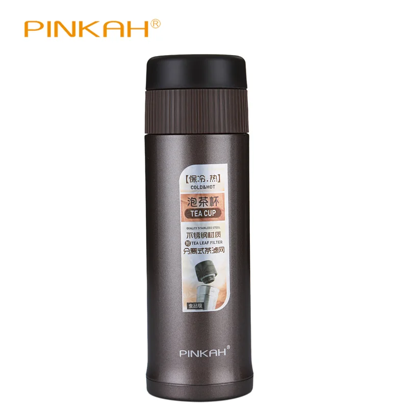 Comprar PINKAH termo de acero inoxidable de doble pared taza térmica botella de viaje taza de agua de vacío taza de café de la oficina en casa de la escuela 500ML