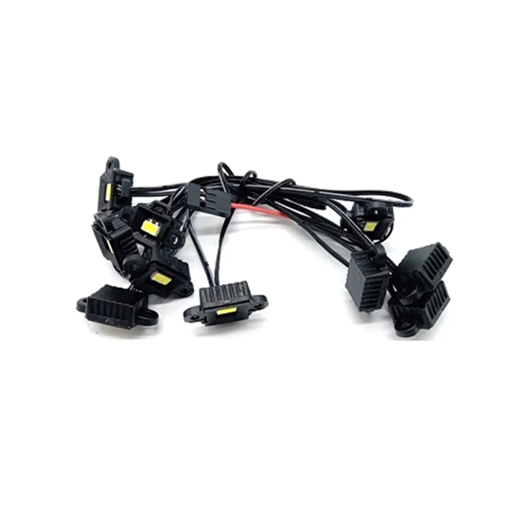 US $32.10 Wheel Eyebrow Lamp Waterproof Led Light Kit For Traxxas Benz Trx6 G63 Amg 6x6 Rc Car Upgrade Parts