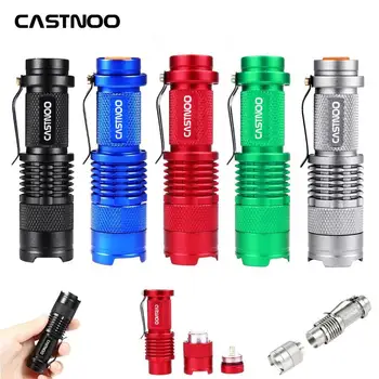 

3500 LM Castnoo Bright Light Q5 Mini LED Flashlight Camping Hunting Lamp