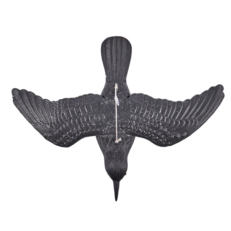 ELOS-охотничьи приманки черные птицы ворона сад птица звонящий Отпугиватель Scarer пугало мышей борьба с вредителями Отпугиватель для охоты хороший