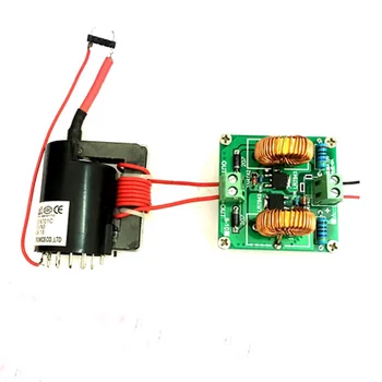 

120W Mini ZVS High Frequency Induction Heating Machine Tesla High Voltage Generator Coil Jacobs Ladder Module Kit