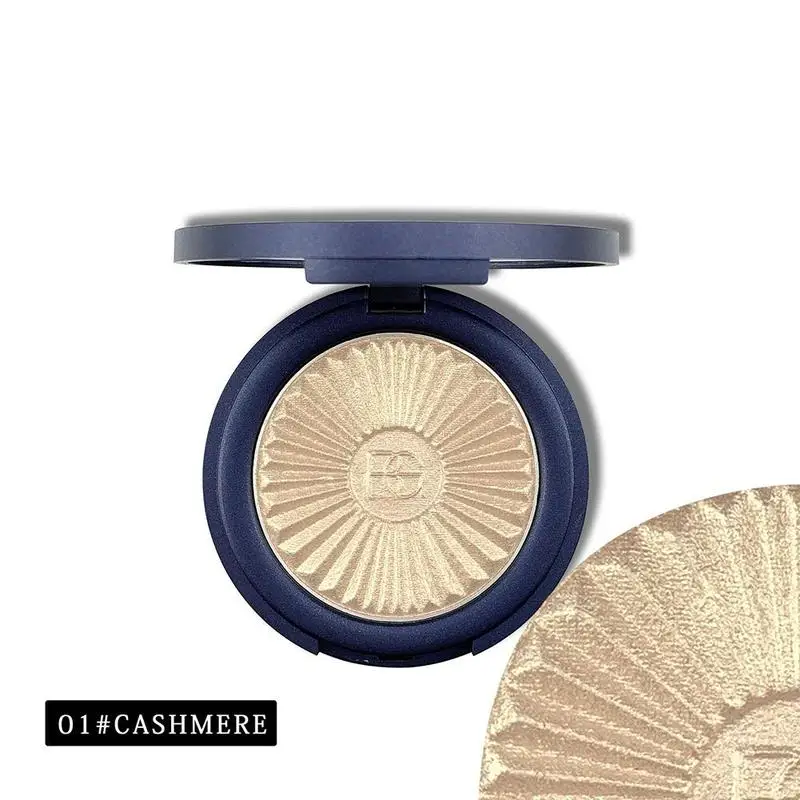 Beauty Glazed Monochrome Shimmer Highlighter Palette Face Contour Powder Base Highlight Cosmetic Long Lasting beauty makeup tool