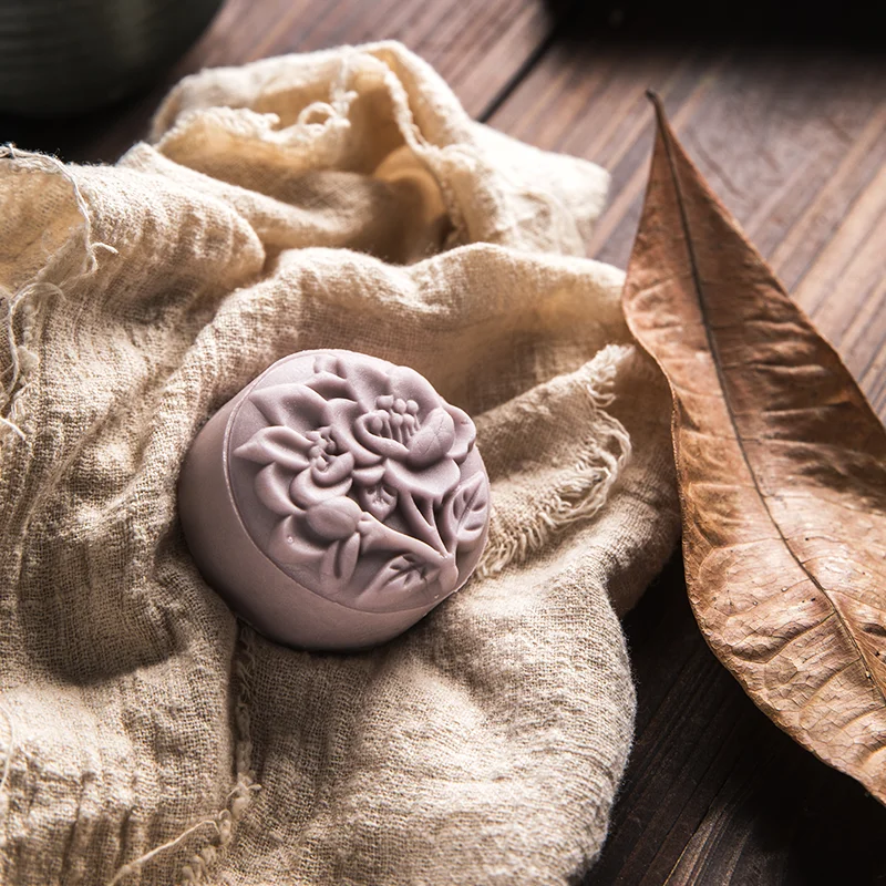 Moon Cake Tools Cookie Flower Stamp Mooncake Mold Kitchen Supplies Bakery Molds Ma'amoul Oriental Pastry Mould Form for Baking