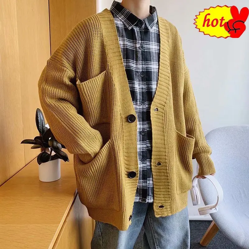 Mens Cardigan 2020 Sweater Coat Autumn Winter Warm Thick Turtleneck Knitting Jumper Sweaters Male Coats Oversize Men Clothing Mens Cardigan 2020 Sweater Coat Autumn Winter Warm Thick Turtleneck Knitting Jumper Sweaters Male Coats Oversize Men Clothing
