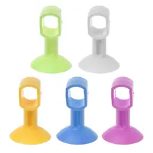 Soft Silicone Door Stopper Anti-damage Wall Protector Suction Cup Door Handle Bumper Mute Protect Walls Glass Durable