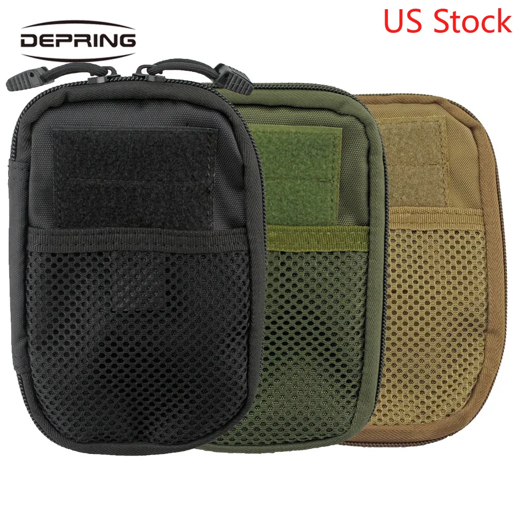 

Outdoor Multi-purpose Molle Pouch Tactical EDC Bag Makeup Storage Pouch Camping Hiking Hunting Pack Belt Bag US Stock