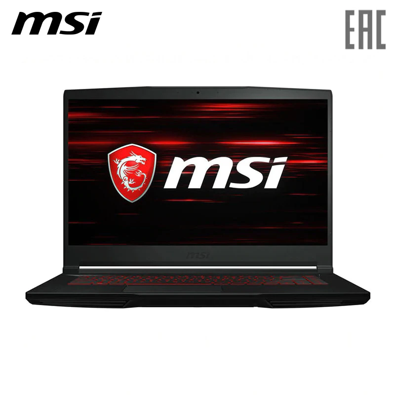 Игровой ноутбук MSI GF63 9SCXR-614XRU 15.6&quot/Core i7 9750H/8GB/512GB SSD/GeForce GTX 1650 MAX-Q 4GB /DOS Black (9S7-16R412-614) |