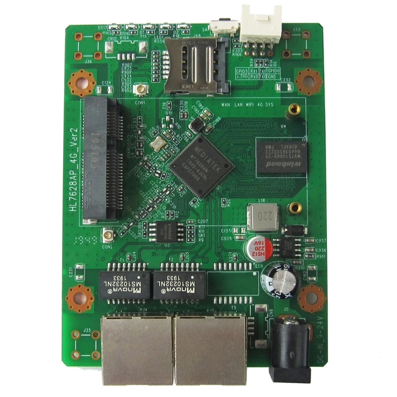 Макетная плата Openwrt маршрутизатор MT7628/7688 модуль основная Linux мини-размер Wi-Fi |