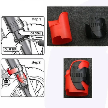 

Wear Resistant Plastic Easy Apply Motorcycle Repair Fork Cleaner Universal Oil Clean 45mm To 55mm Accessories Front Seal Durable