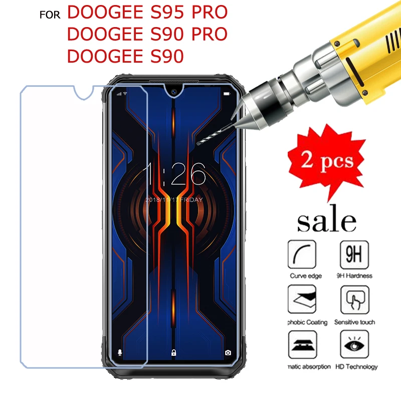 Закаленное стекло премиум класса для Doogee S95 S90 Pro защитный чехол телефона S90Pro