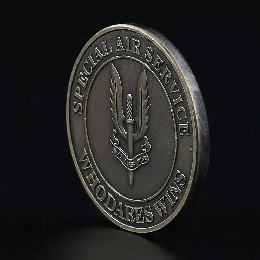 Дропшиппинг US Sinper coin Kill Or Capture-Special Air service SAS, кто осмелится выиграть-Brass Challenge Coins