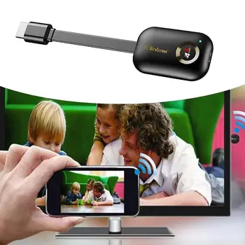

Mirascreen G9 Plus 2.4G/5.8G 4K Wireless HDMI Wifi Display Dongle Mirroring Miracast Airplay DLNA Receiver for Android iOS