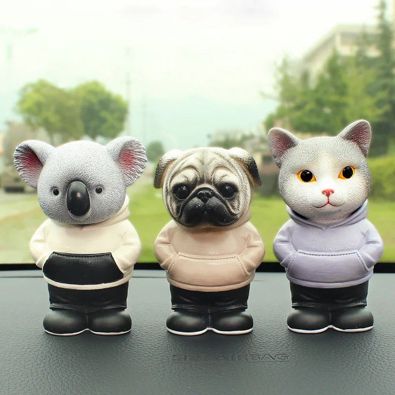 Koala мопс автомобильные игрушки для приборной панели аксессуары внутреннее