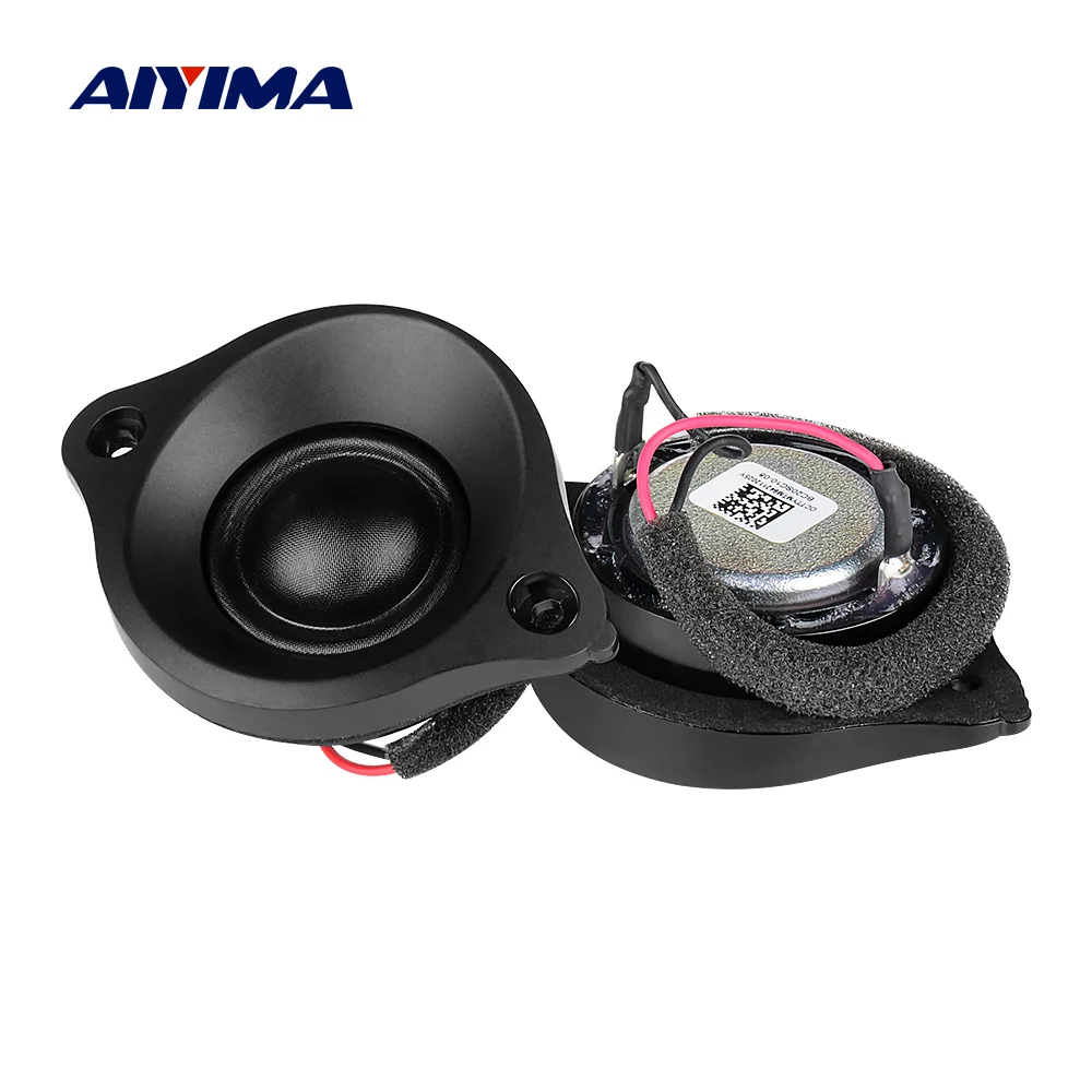 Aiyima 2Pcs Tweeter Audio Mini Altoparlanti Driver 8 Ohm 20W Home Theater Silk Film Altoparlante Triplo Magnete Al Neodimio Altoparlante Corno