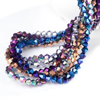 

4mm Glass Beads Art Crafts Sewing Rhinestones Jewelry Making Crystal Strass New Design Loose Rhinestones With Hole Beads