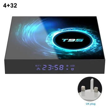 

T95 H616 64 Bit Quad Core Ethernet Video Smart TV Box 4GB 32GB 64GB Wifi 2.4G Wireless Connection Home Theater Network