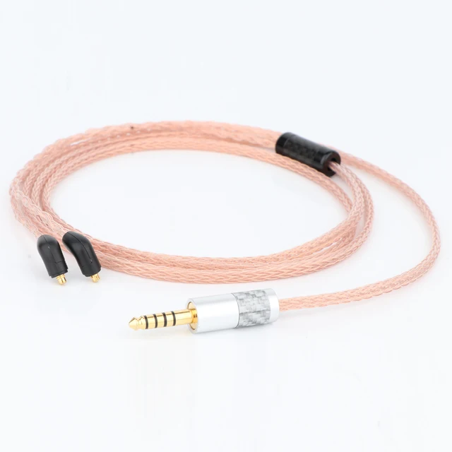 バランスの取れた16コア銀メッキの磁気ケーブル,1ピース,4.4mm