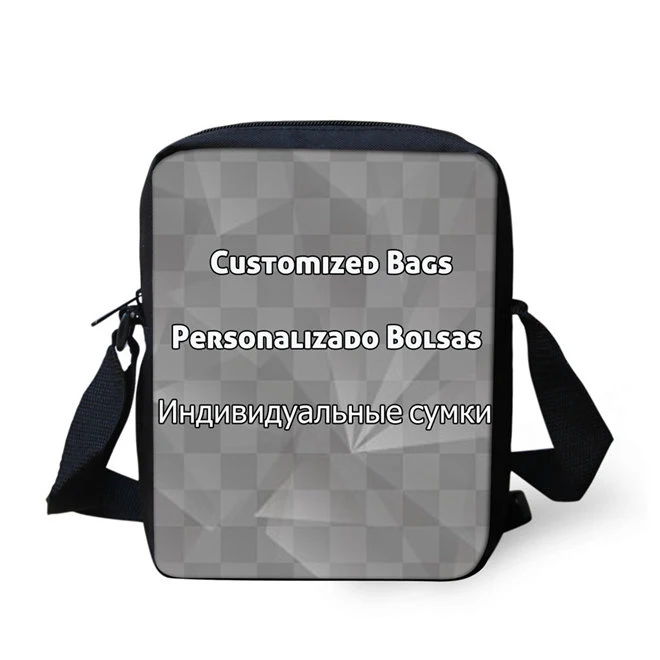 E-crossbody bag Сумки с 3D индивидуальным рисунком или логотипом, Прямая поставка, Холщовая Сумка для покупок, женские большие сумки, сумка через плечо - Цвет: E-crossbody bag