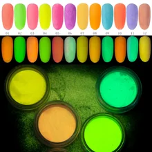 Акриловая пудра для ногтей с блестками 12 цветов, пудра для ногтей, акриловая пудра для ногтей