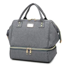 Стиль сумка для подгузников Женская зарядка через usb рюкзак многофункциональный Aiaper дорожная школьная сумка большая емкость сумка на плечо