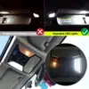 for Toyota Prius 30 XW30 ZVW30 V α 2010~2015 Night Interior Lamps Dome Roof lights LED 4x4 Trunk Reading Lamp White Canbus Bulbs 3