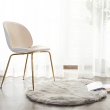 Практичная имитация австралийского шерстяного ковра домашний плюшевый коврик круглый напольный коврик, Текстиль для дома домашние украшения для спальни теплые