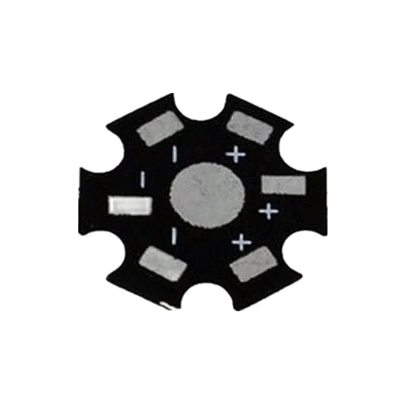 Aluminum Heat Sink LED Base Plate High Power 1W 3W 5W DIY 50pcs