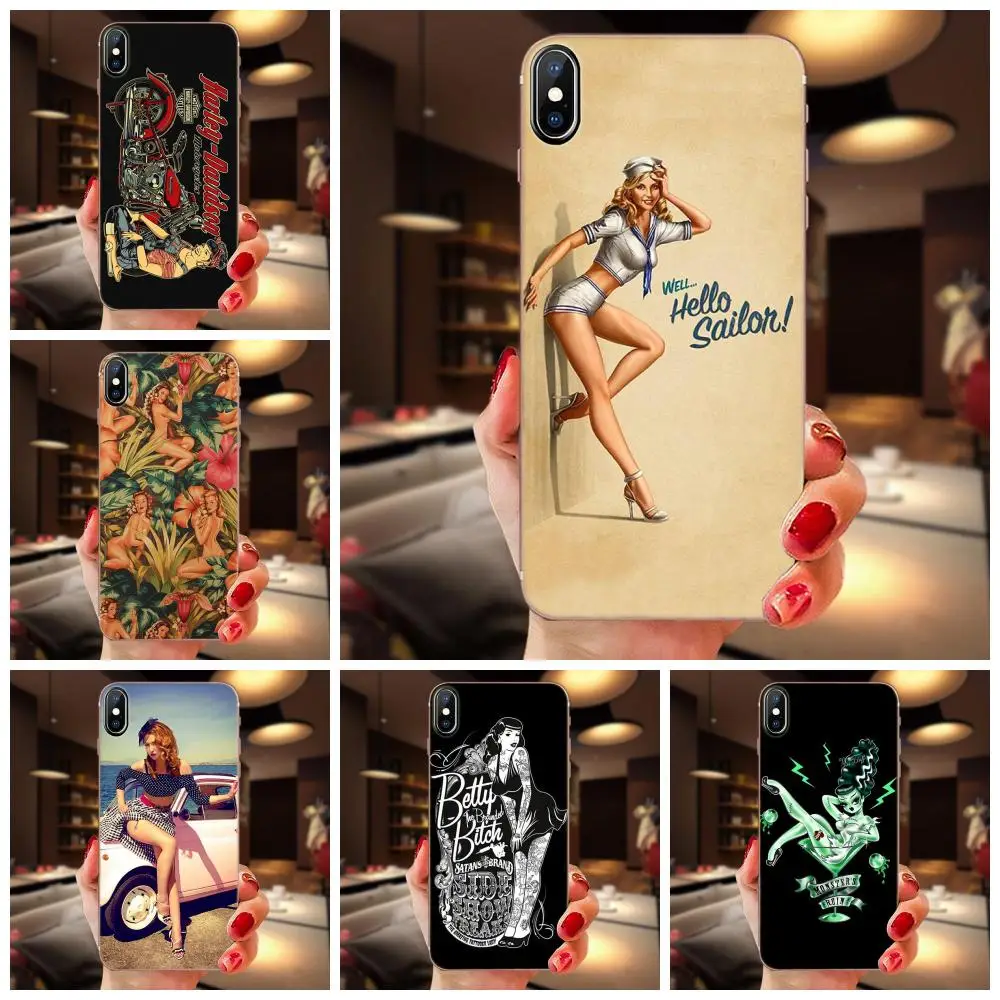 Pinup девушки Pin Up Девушка для HTC Desire 530 626 628 630 816 820 830 One A9 M7 M8 M9 M10 E9 U11 U12 Life Plus |