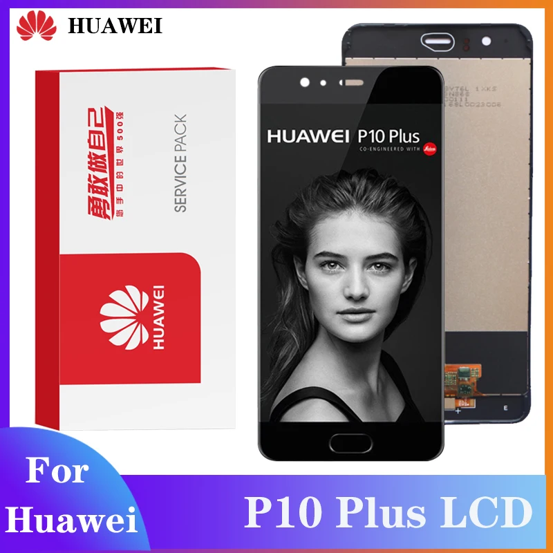 Оригинальный 5 ''для Huawei P10 Plus ЖК дисплей huawei VKY L09 односим сенсорный дигитайзер