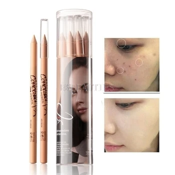 

MENOW 12 waterproof Concealer Pen cover scar, stain, Repair Pen, High Light Pen Makeup Cosmetic Tools 2000pcs/Lot