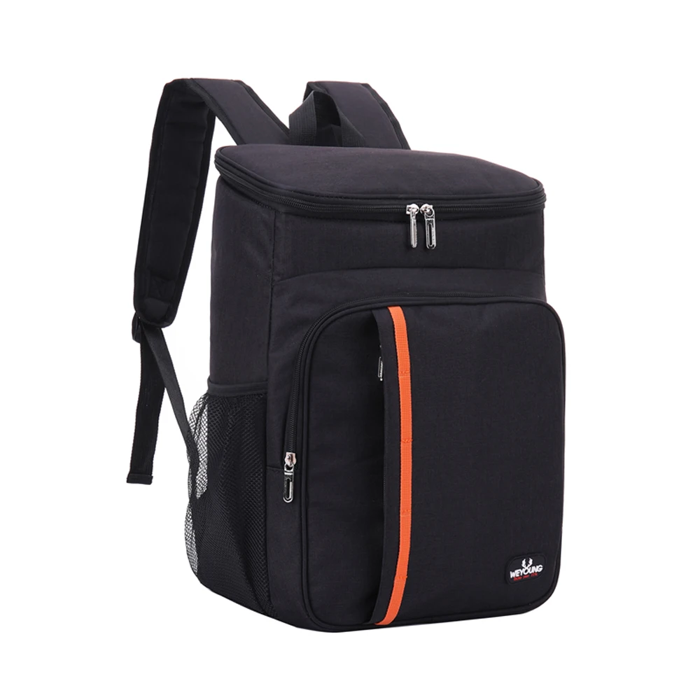 Waterproof Insulated Cooler Backpack Soft Large Food Thermal Bag 18L Leakproof Insulated Camping Isothermal Refrigerator Bag