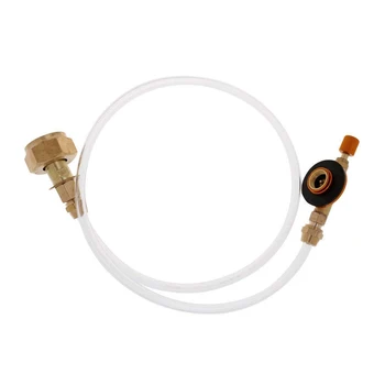 

Propane Refill Adapter LP Gas Flat Cylinder Tank Coupler Inflatable Valve 1Pc