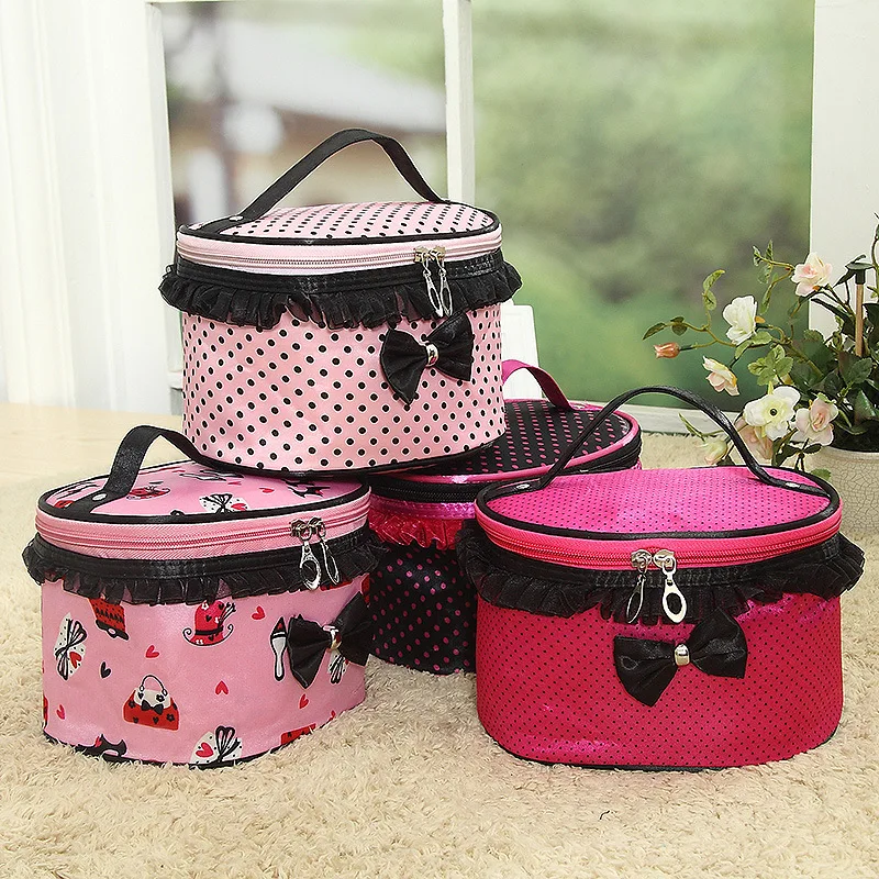 

Cosmetic Bag Wholesale Cylinder Compressible Waterproof Large Capacity Home Wash Storage Bag Female Bag Hanging Organizer