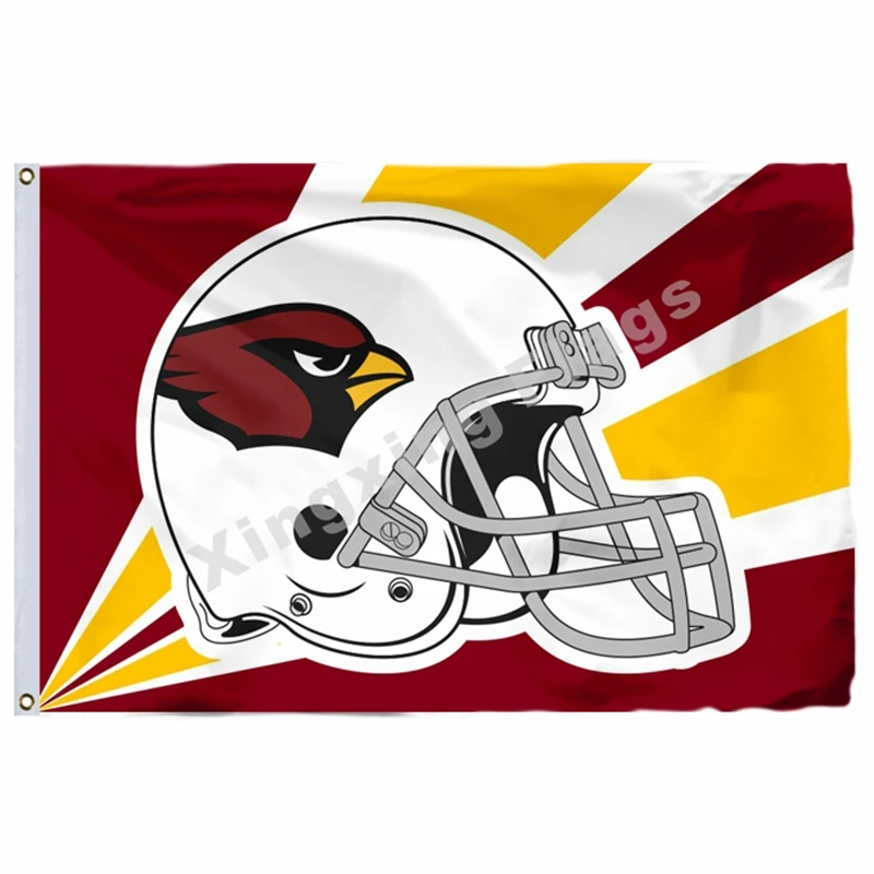 E2 Arizona Cardinals, горизонт Аризоны, флаг 3ft X 5ft, полиэстер, командный баннер, летающий размер, № 4, 90X150 см, пользовательский флаг - Цвет: E2