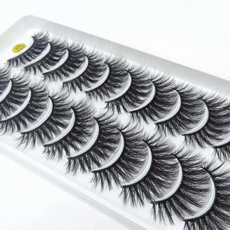 Eyelash Extension Eyelash Extensions Eyelash Extension Lashes Fake Eyelashes False Eyelashes 5/10Pairs 3D Mink Lashes Natural Eyelashes Dramatic False Eyelashes Faux Cils Makeup Eyelash Extension