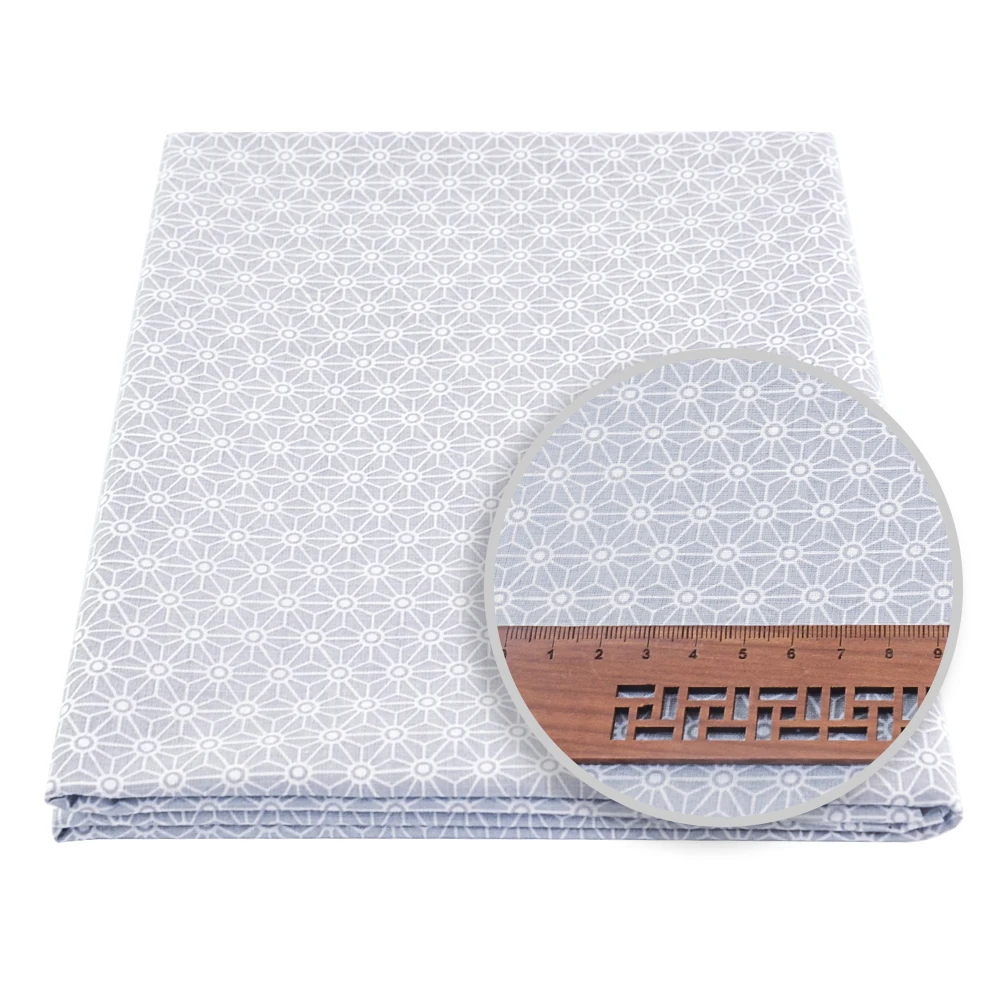 Teramila Charming Leopard Floral Plain 100 % Baumwolle Print Patchwork Stoff Zeichnungen Stoff zum Nähen handgefertigte Handarbeiten Handarbeiten – Detail 32