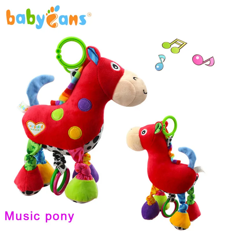 Babyfans Новорожденные успокаивают обучающий автомобиль подвесная кровать подвесная музыкальная игрушка 0-3-летние детские игрушки