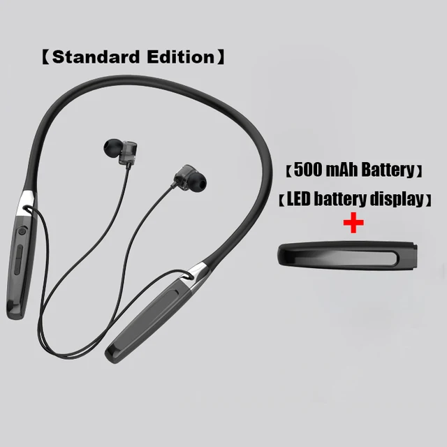 200h Playback Earphone Bluetooth HiFi 