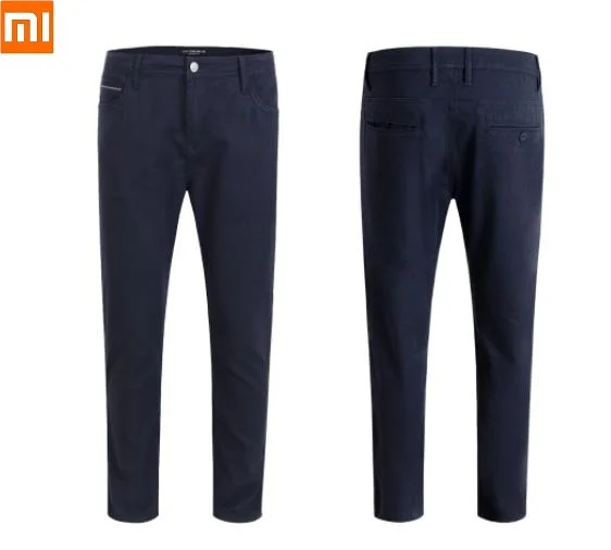 Xiaomi New Cottonsmith Casual Men pants Cotton Slim Pant Straight Trousers Fashion Business Solid Comfortable and breathable