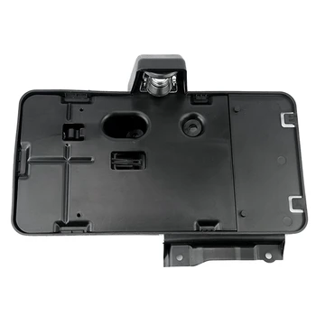 

Rear License Plate Bracket With Amber Lights Black License Plate Frame Plastic Mounting Holder Bracket With Led Light For Jeep W