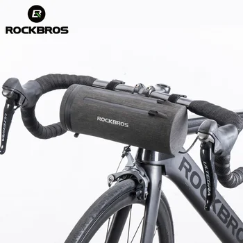

ROCKBROS Waterproof Bike Bag Front Bicycle Bag MTB Road Handlebar Pannier Multi-purpose Large Capacity Backpack Cycling Tube Bag